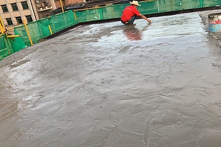 湖南邵阳楼顶立体超疏水水泥砂浆防水施工B